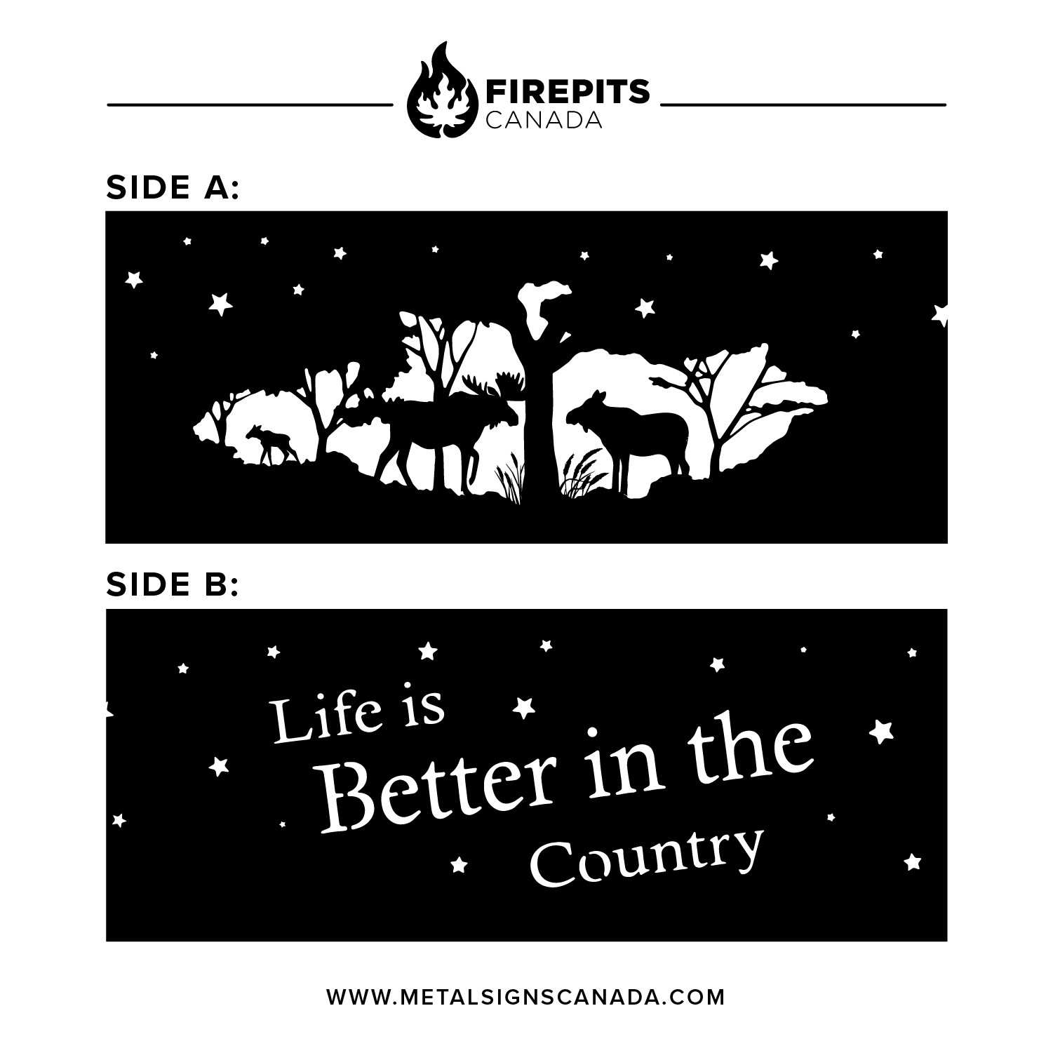 Life Is Better in the Country - Moose Scene
