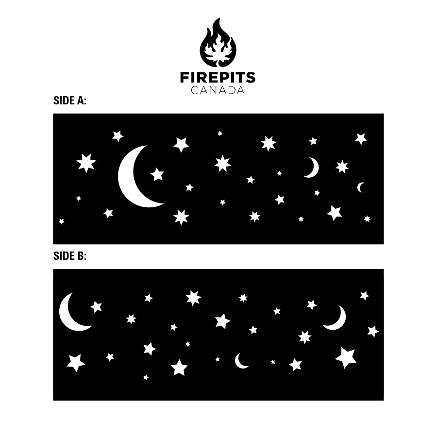 Stars & Moon Firepit